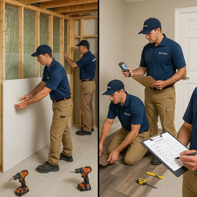 Repairs and Reconstruction process in Craigsville, WV